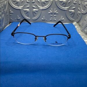 Half Rim Chesterfield Black Glasses